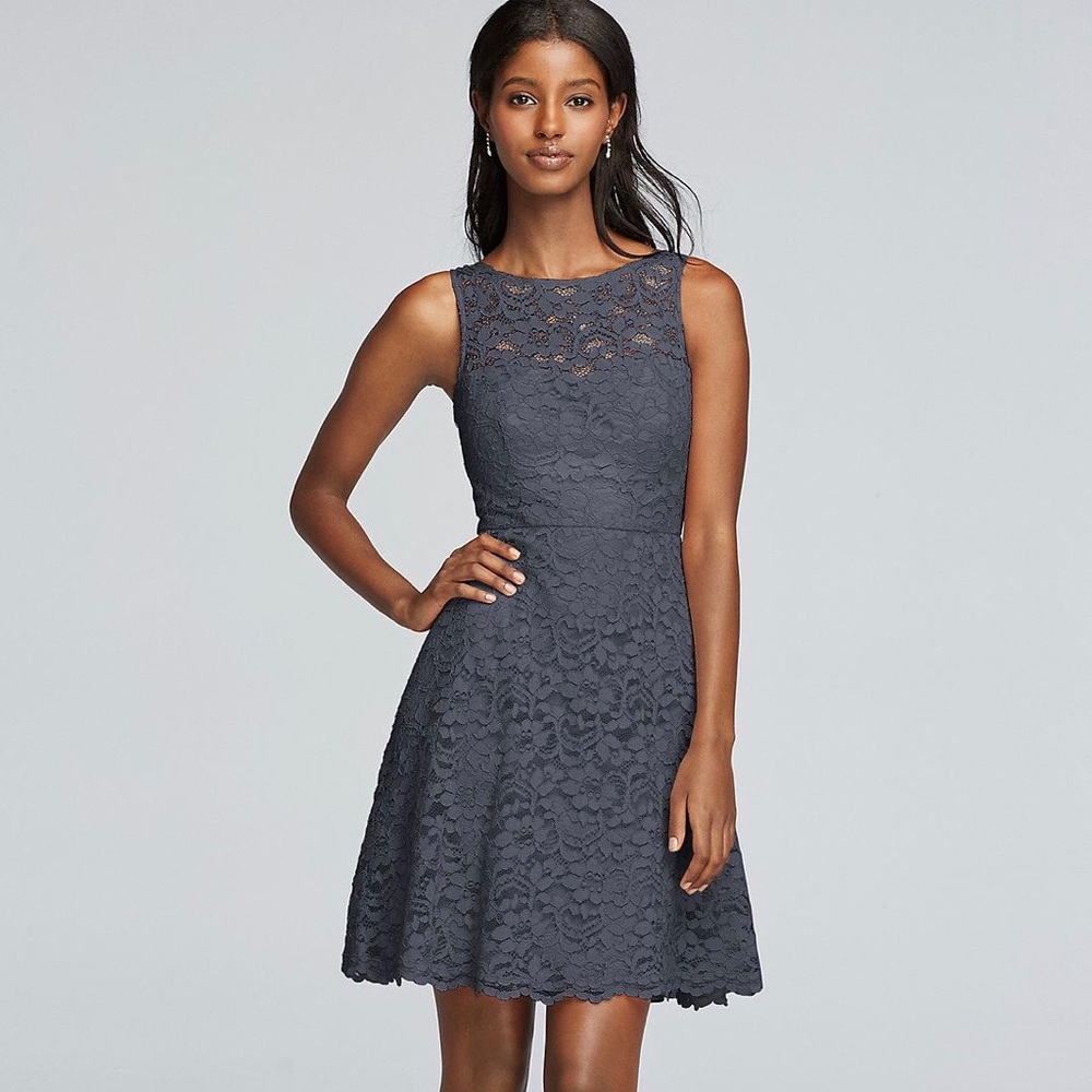 David’s bridal bridesmaid dress style #F18031